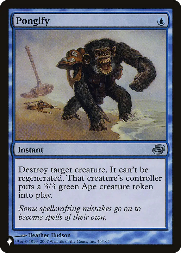 Pongify [Secret Lair: From Cute to Brute] - MTG Single