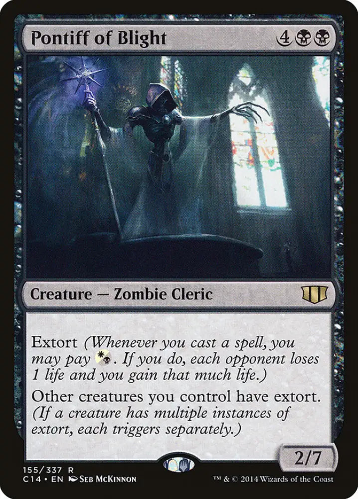 Pontiff of Blight [Commander 2014] - MTG Single