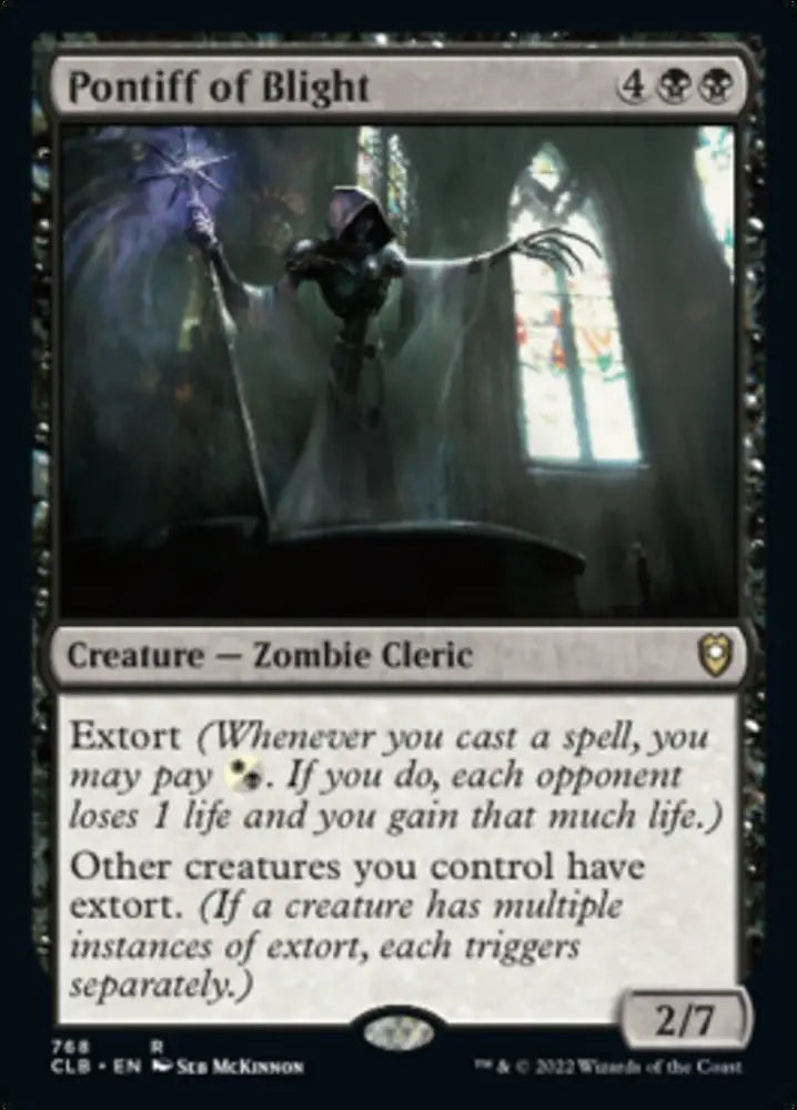Pontiff of Blight [Commander Legends: Battle for Baldur’s Gate] - MTG Single