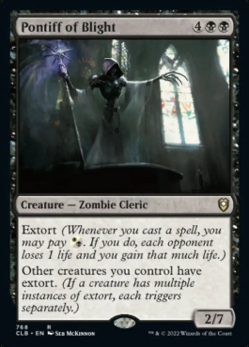 Pontiff of Blight [Commander Legends: Battle for Baldur’s Gate] - MTG Single