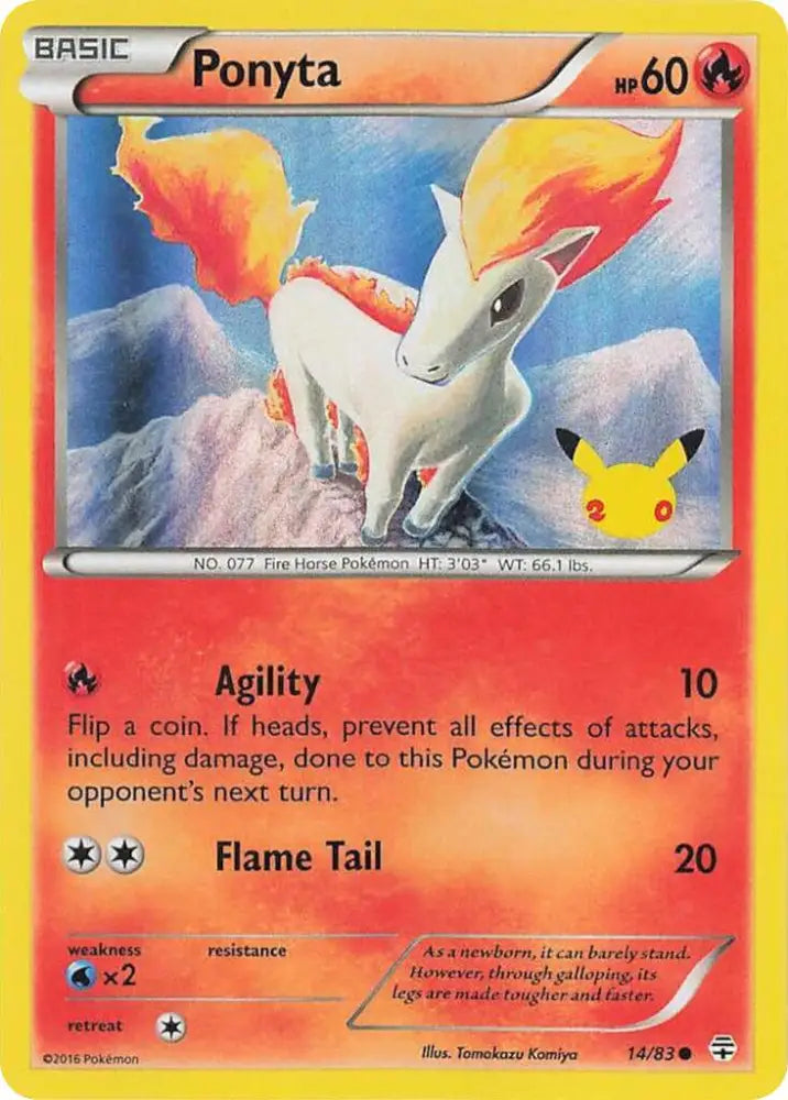 Ponyta (014/083) [Celebrations: 25th Anniversary] - Pokemon Single