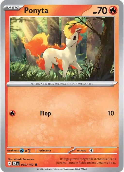 Ponyta (019/142) [Scarlet & Violet: Stellar Crown] - Pokemon Single