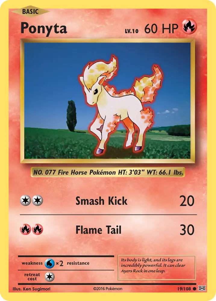 Ponyta (19/108) [XY: Evolutions] - Pokemon Single