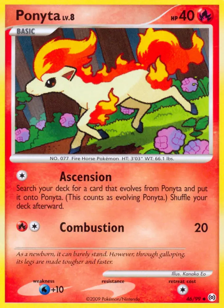 Ponyta (46/99) [Platinum: Arceus] - Pokemon Single