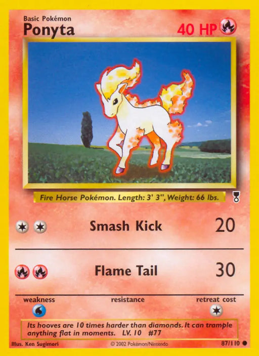 Ponyta (87/110) [Legendary Collection] - Pokemon Single