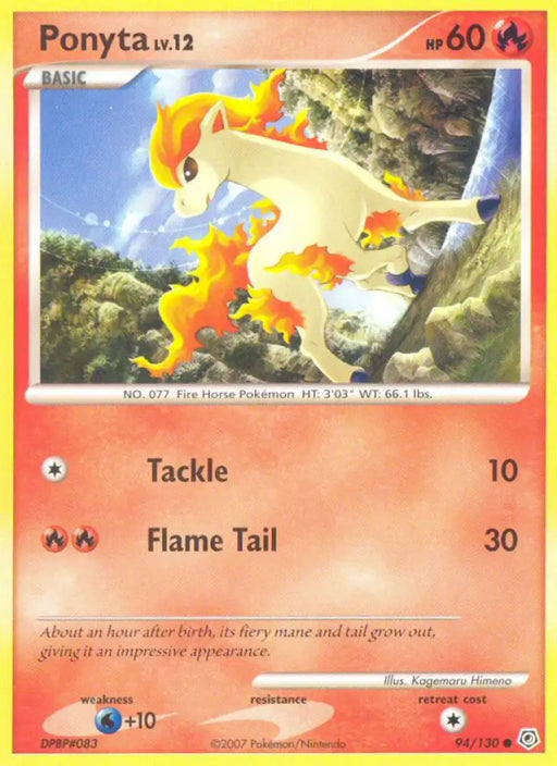 Ponyta (94/130) [Diamond & Pearl: Base Set] - Pokemon Single