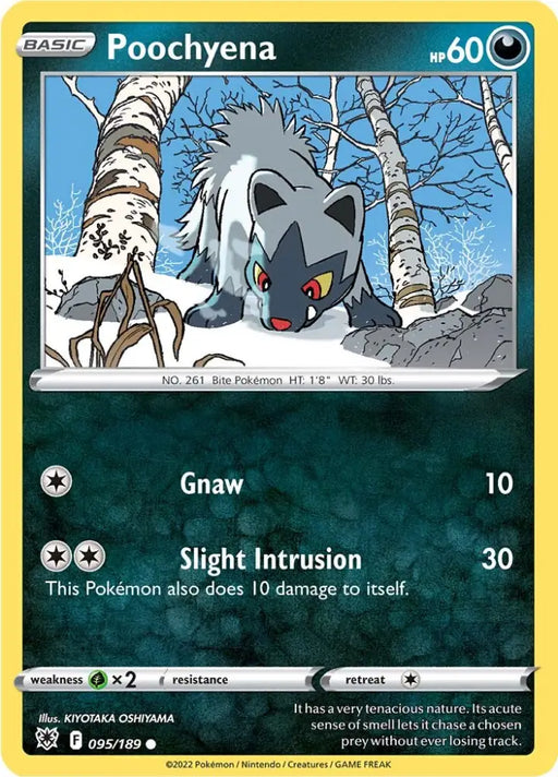 Poochyena (095/189) [Sword & Shield: Astral Radiance] - Pokemon Single