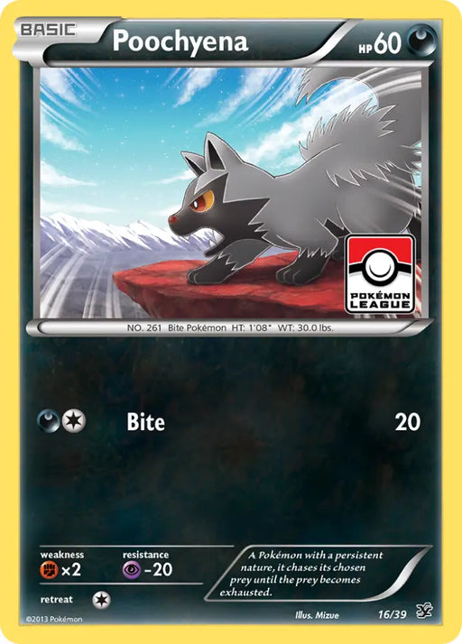 Poochyena (16/39) [XY: Kalos Starter Set] - Pokemon Single