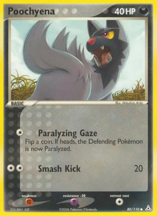 Poochyena (80/110) [EX: Holon Phantoms] - Pokemon Single