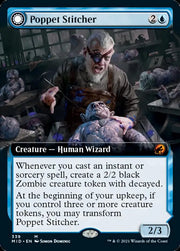 Poppet Stitcher // Poppet Factory (Extended Art) [Innistrad: Midnight Hunt] - MTG Single