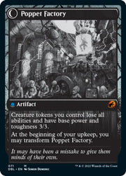 Poppet Stitcher // Poppet Factory [Innistrad: Double Feature] - MTG Single