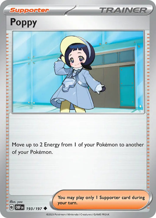 Poppy (193/197) [Scarlet & Violet: Obsidian Flames] - Pokemon Single