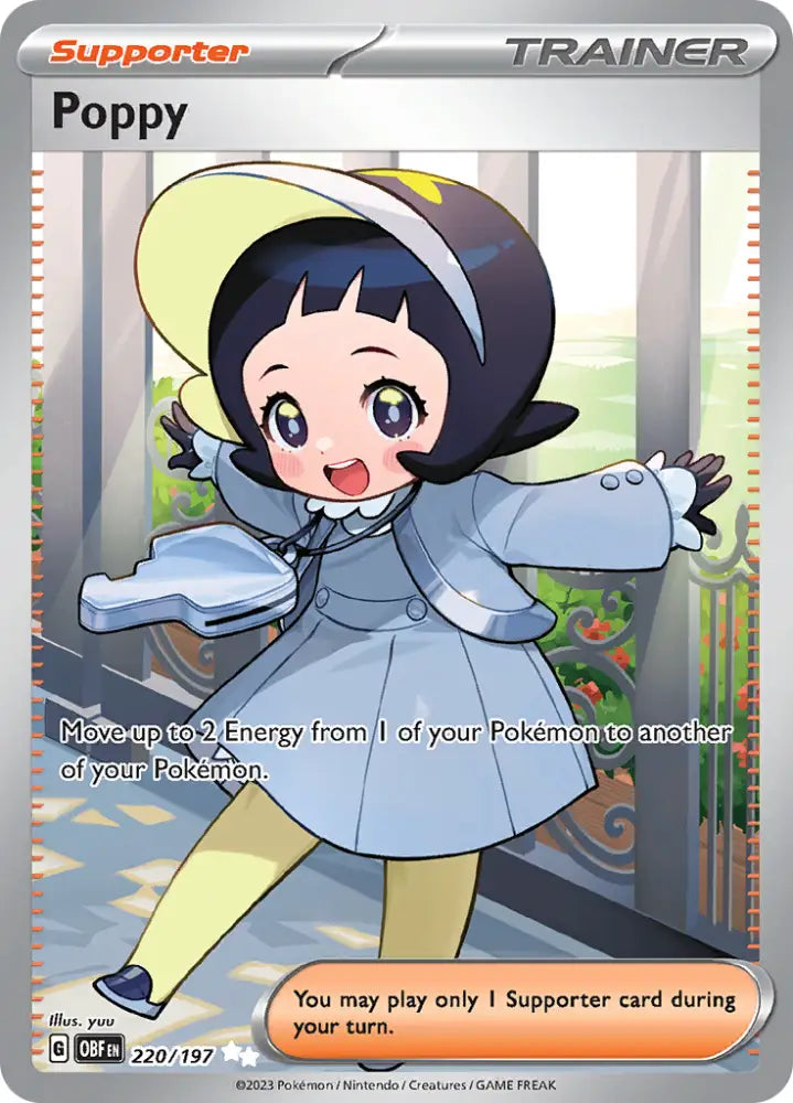 Poppy (220/197) [Scarlet & Violet: Obsidian Flames] - Pokemon Single