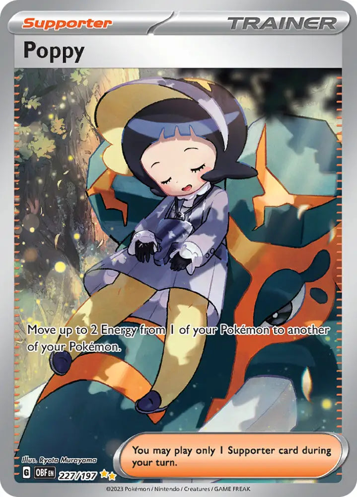 Poppy (227/197) [Scarlet & Violet: Obsidian Flames] - Pokemon Single