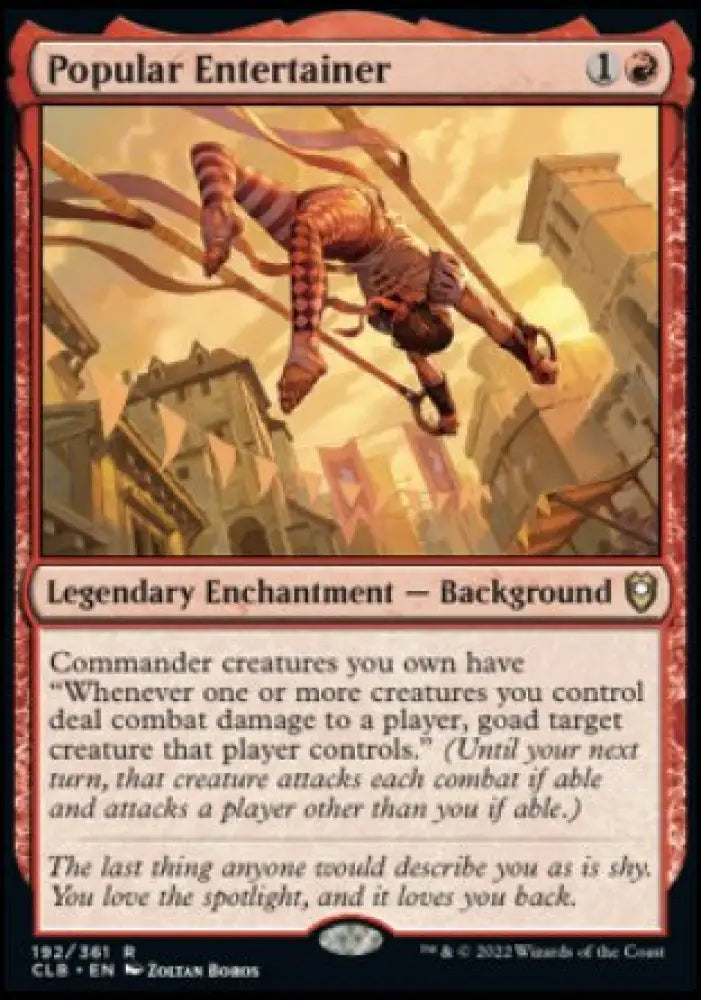 Popular Entertainer [Commander Legends: Battle for Baldur’s Gate] - MTG Single