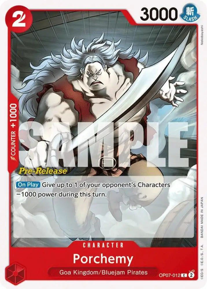 Porchemy (OP07-012) [500 Years in the Future Pre-Release Cards]