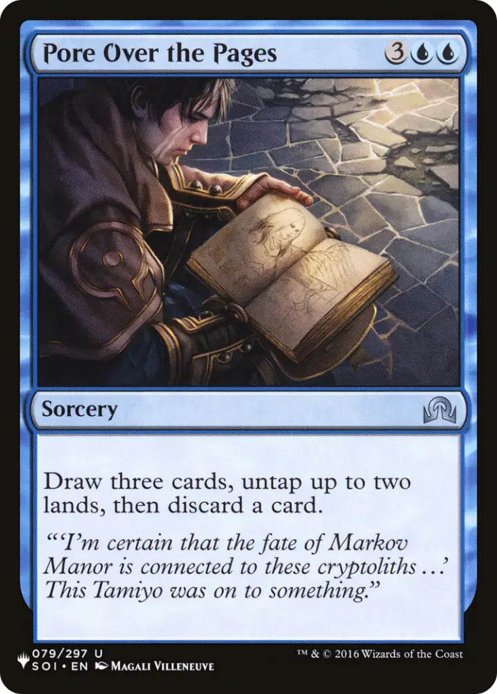 Pore Over the Pages [The List] - MTG Single