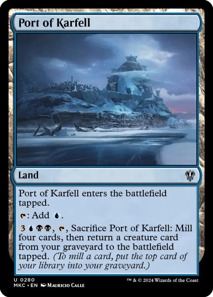 Port of Karfell [Murders at Karlov Manor Commander] - MTG Single