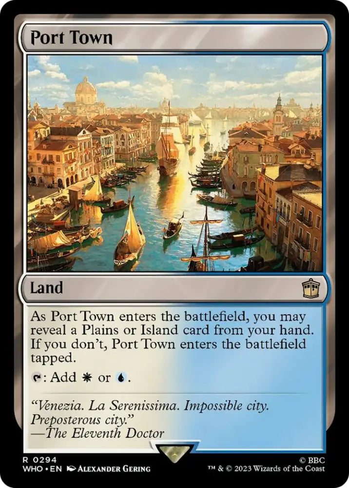 Port Town [Doctor Who] - MTG Single