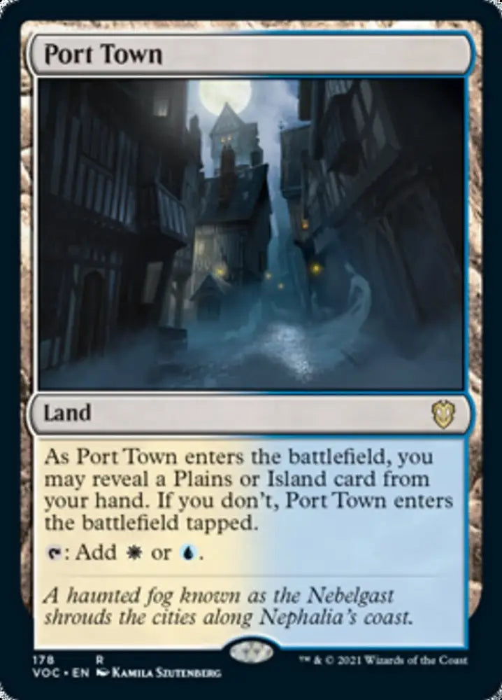 Port Town [Innistrad: Crimson Vow Commander] - MTG Single