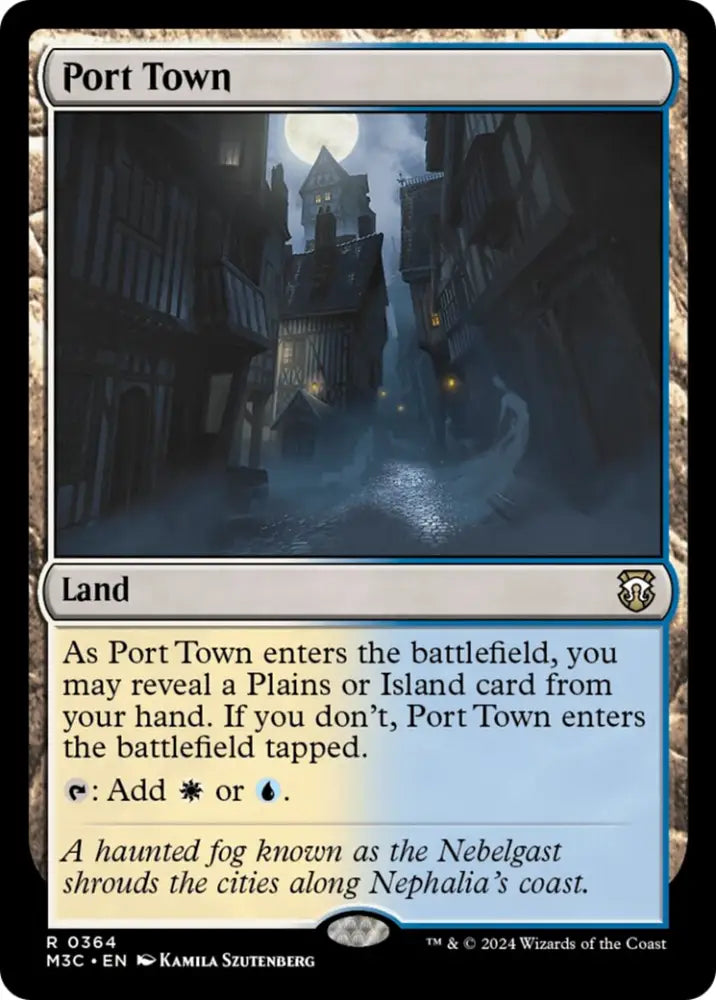 Port Town [Modern Horizons 3 Commander] - MTG Single