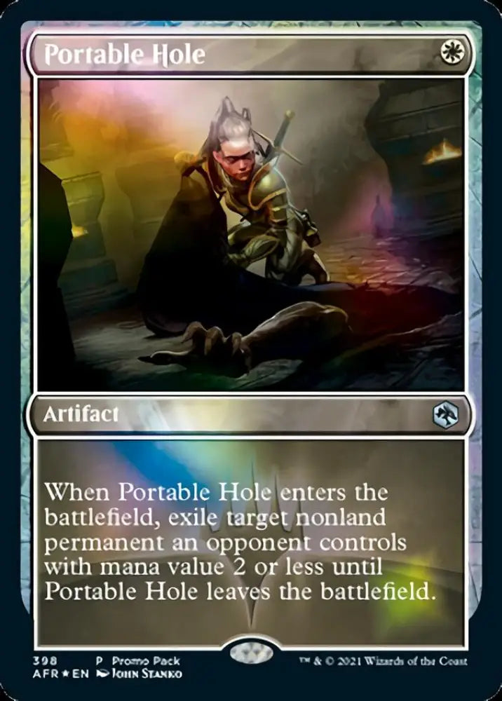 Portable Hole (Promo Pack) [Dungeons & Dragons: Adventures in the Forgotten Realms] - MTG Single