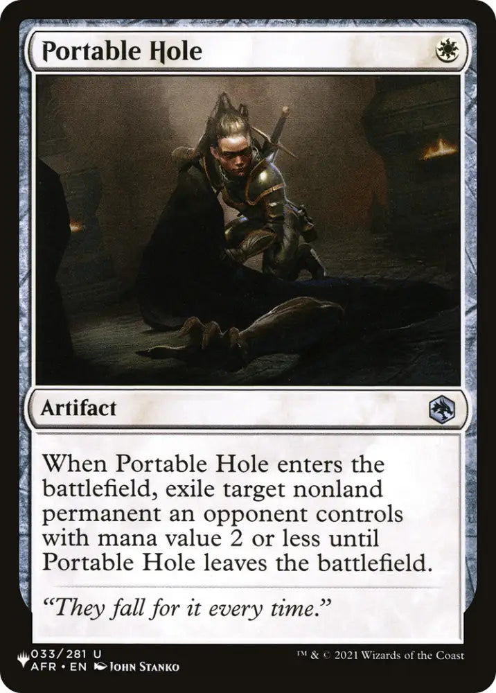 Portable Hole [The List] - MTG Single
