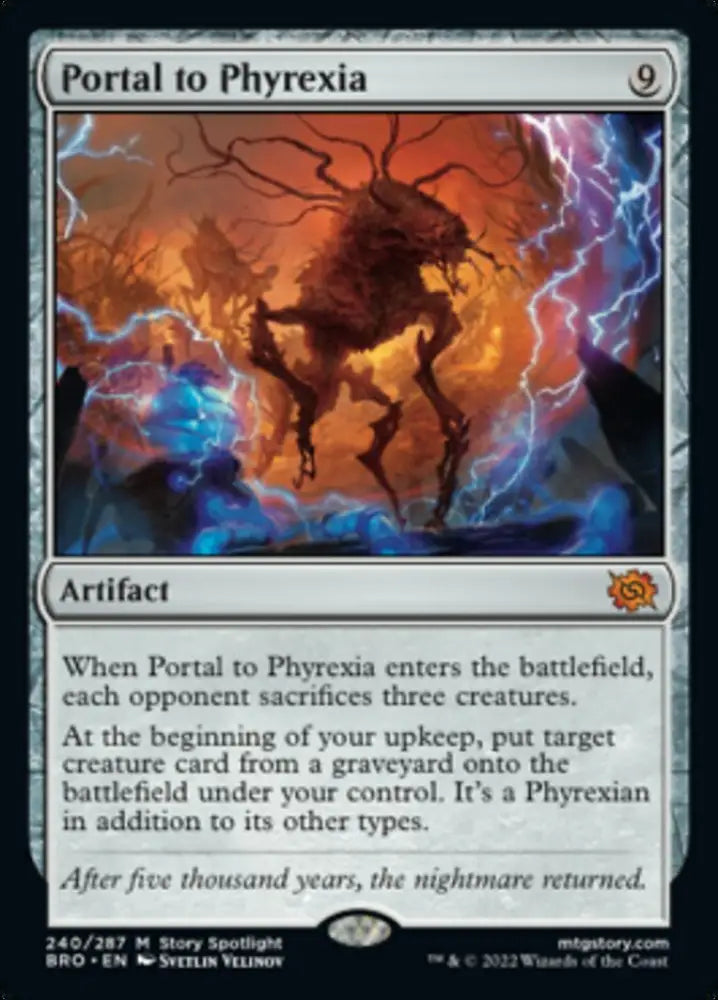 Portal to Phyrexia [The Brothers’ War] - MTG Single