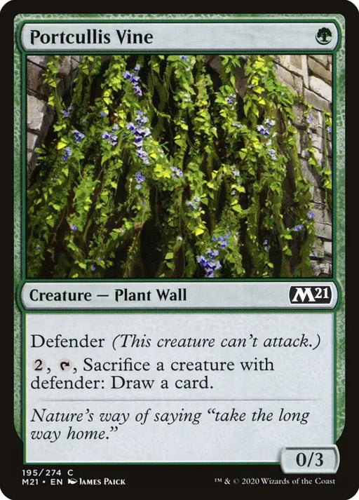 Portcullis Vine [Core Set 2021] - MTG Single