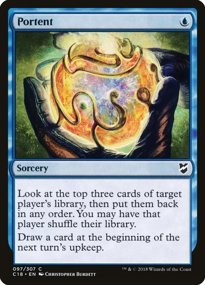 Portent [Commander 2018] - MTG Single