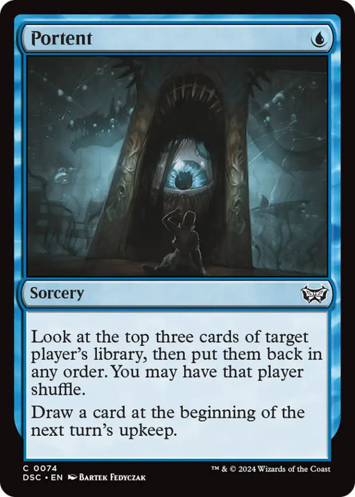 Portent [Duskmourn: House of Horror Commander] - MTG Single