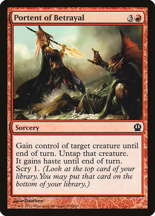 Portent of Betrayal [Theros] - MTG Single