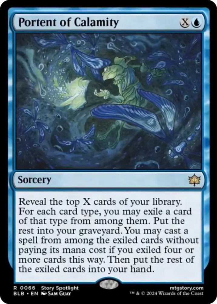 Portent of Calamity [Bloomburrow] - MTG Single