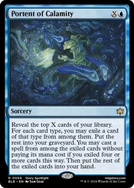 Portent of Calamity [Bloomburrow] - MTG Single