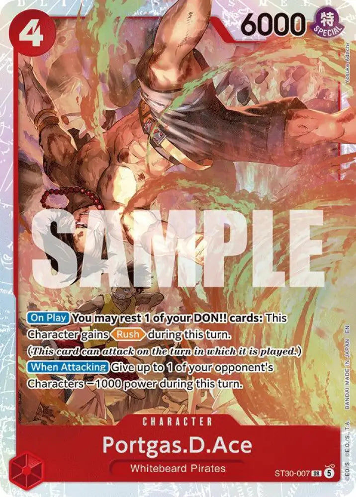 Portgas.D.Ace (007) (ST30-007) [Starter Deck EX: Luffy & Ace]