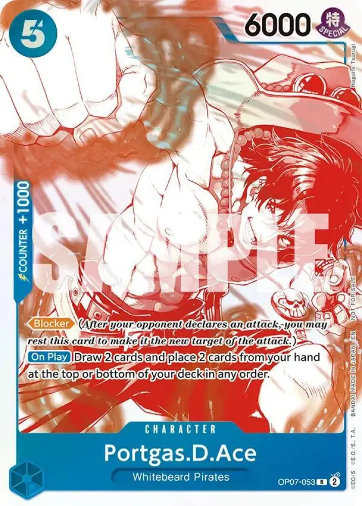 Portgas.D.Ace - OP07-053 (3rd Anniversary Treasure Campaign Pack) [One Piece Promotion Cards]