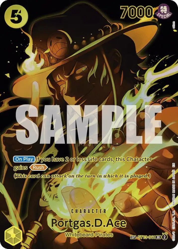 Portgas.D.Ace (SP) (ST13-011) [Legacy of the Master]