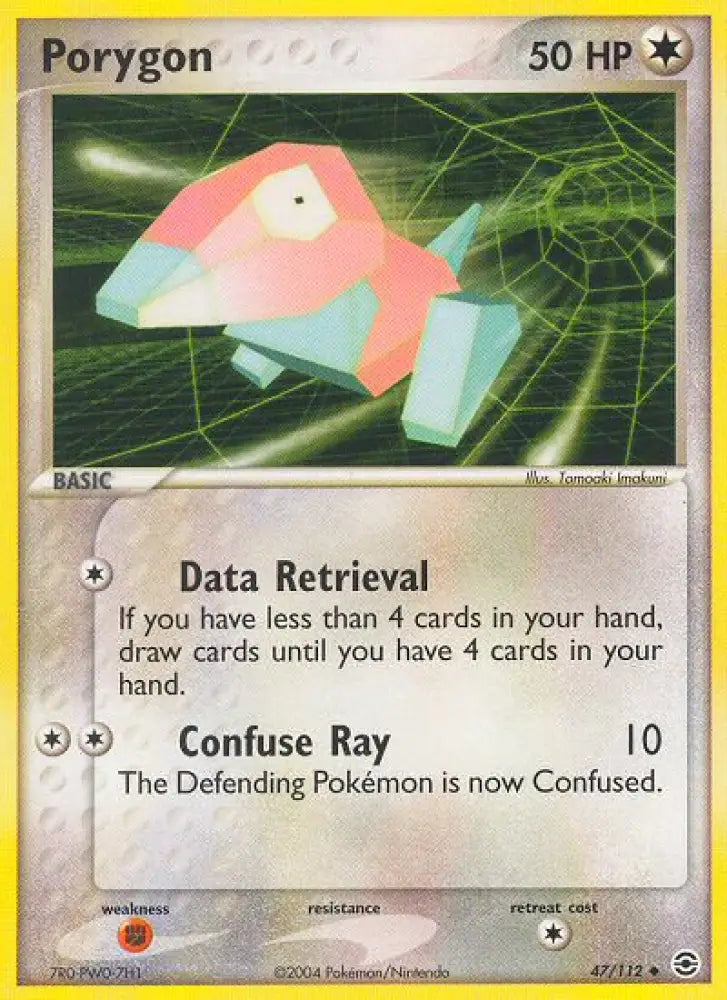 Porygon (47/112) [EX: FireRed & LeafGreen] - Pokemon Single