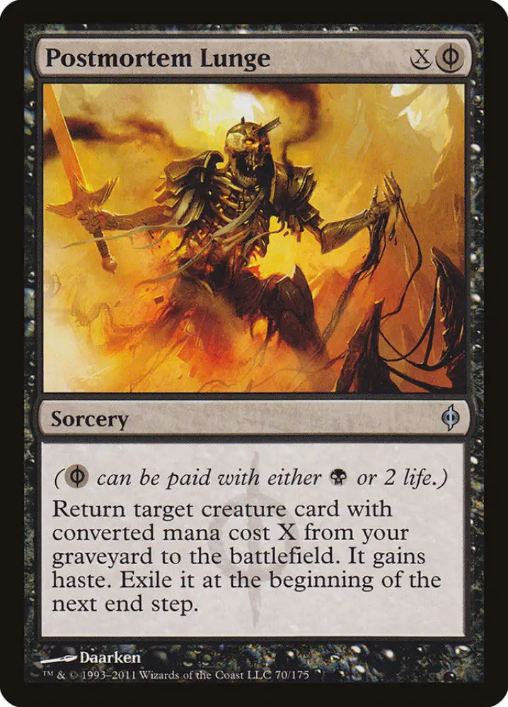 Postmortem Lunge [New Phyrexia] - MTG Single