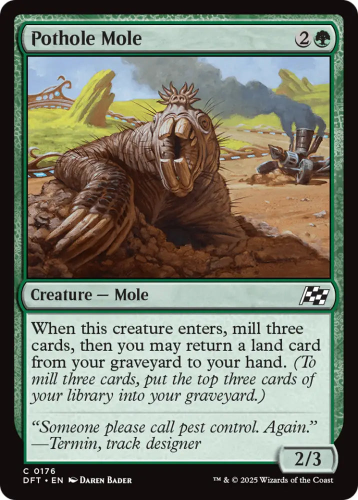 Pothole Mole [Aetherdrift] - MTG Single