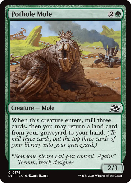Pothole Mole [Aetherdrift] - MTG Single