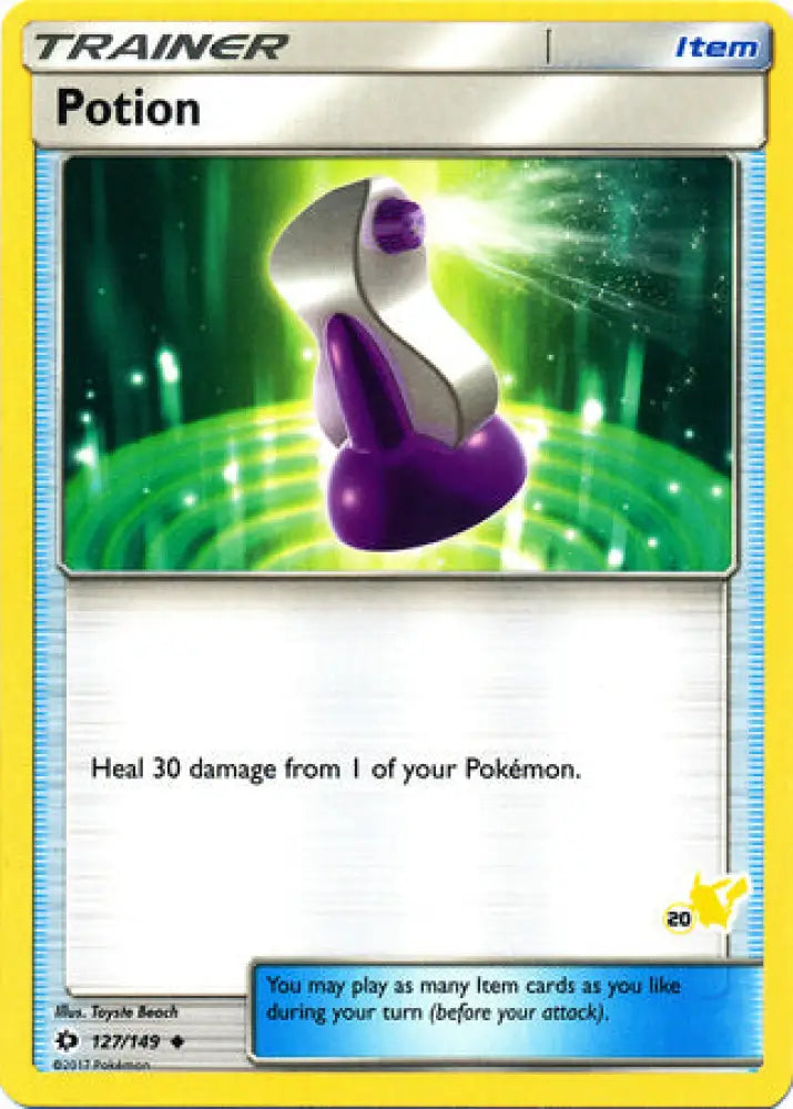 Potion (127/149) (Pikachu Stamp #20) [Battle Academy 2020] - Pokemon Single