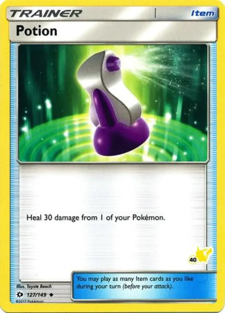 Potion (127/149) (Pikachu Stamp #40) [Battle Academy 2020] - Pokemon Single