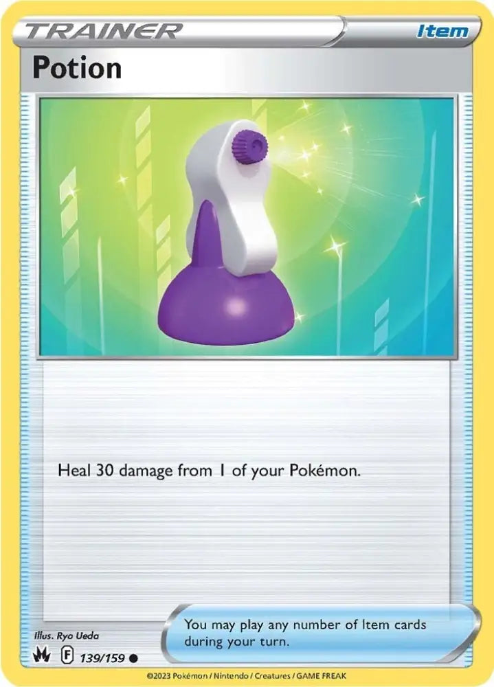 Potion (139/159) [Sword & Shield: Crown Zenith] - Pokemon Single
