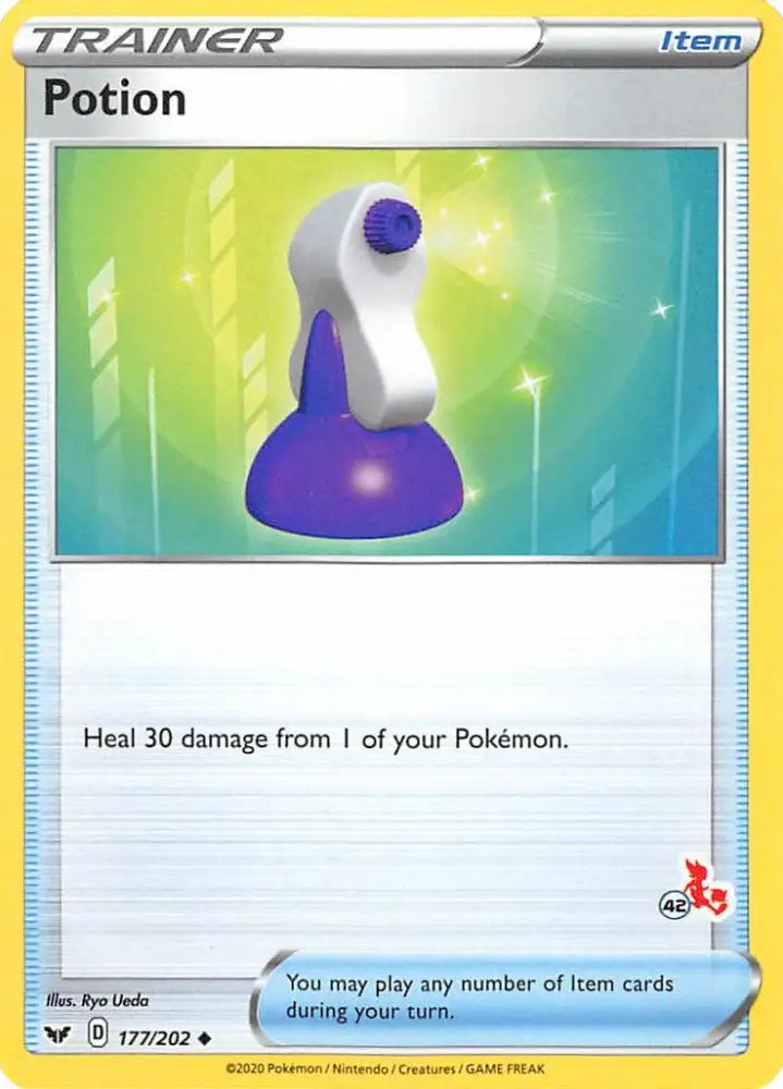 Potion (177/202) (Cinderace Stamp #42) [Battle Academy 2022] - Pokemon Single