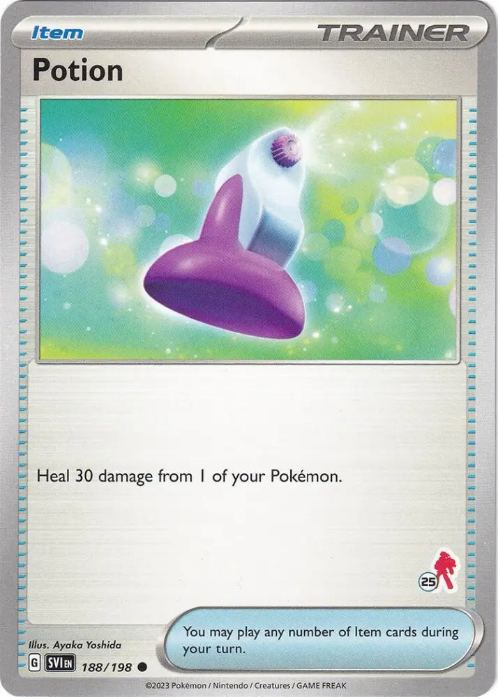 Potion (188/198) (Armarouge Stamp #25) [Battle Academy 2024] - Pokemon Single