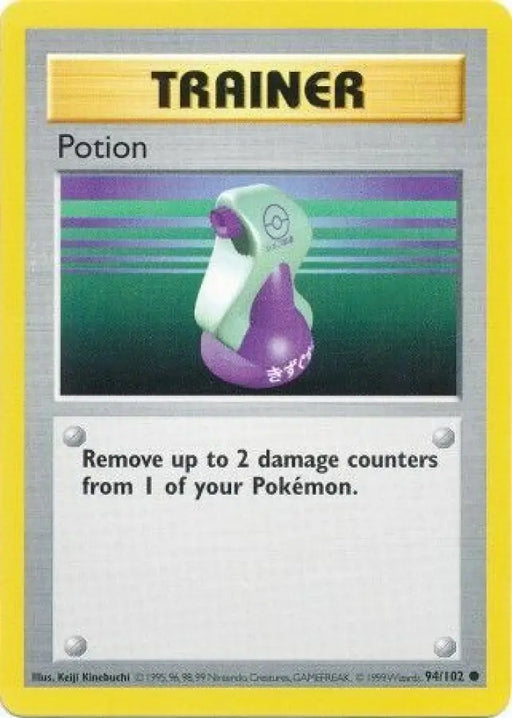 Potion (94/102) [Base Set Shadowless Unlimited] - Pokemon Single