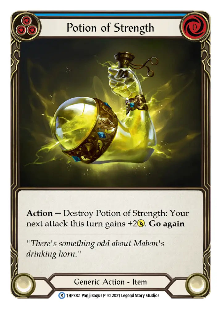 Potion of Strength [1HP382] (History Pack 1) - Flesh And Blood Single
