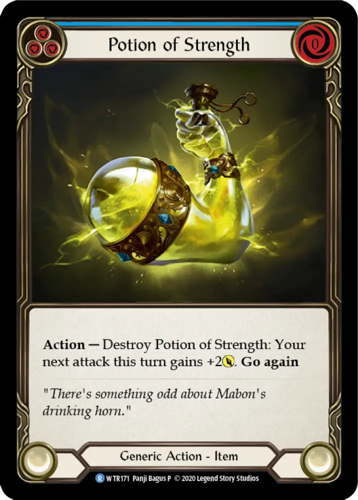 Potion of Strength [Welcome to Rathe Unlimited] Unlimited Normal - Flesh And Blood Single
