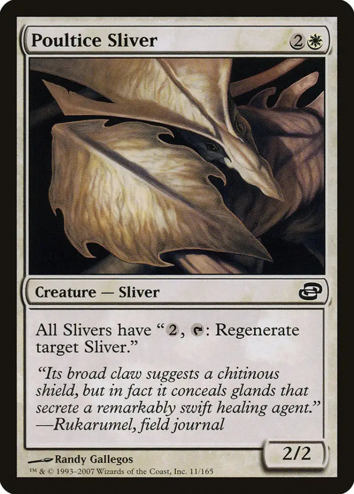 Poultice Sliver [Planar Chaos] - MTG Single